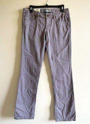 NEW Converse One Star Grey Low Rise Straight Leg Denim Jeans Womens‎ Size 8