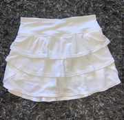 White  Tennis Skirt Size Xs