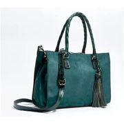 NEW Patricia Nash Primrose Satchel Fox Italian Nubuck Leather Purse Handbag Bag
