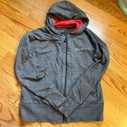 OrangeTheory gray full zip hoodie size small