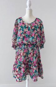 MELLODAY Puff Sleeve Dress size Xl