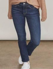 Elizabeth and James Organic Cotton High Rise Stovepipe Ankle Jeans 12