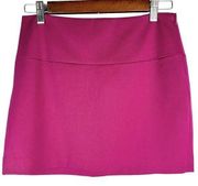 Express Skirt Womens Size 2 Purple Mini Side Zipper Business Casual Lined