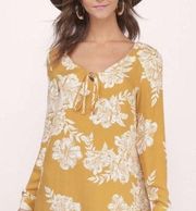 Minkpink medium saffron‎ long sleeved blouse