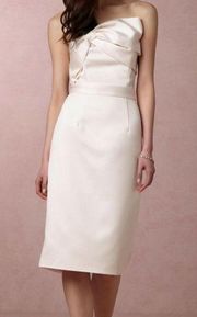 Cynthia Rowley BHLDN Strapless Bow Lizzie Dress 4