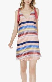 Anthropologie Foxiedox Luz Multicolor Bow Dress, NWT, Size Medium, MSRP $148