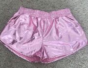 Metallic Pink Shorts