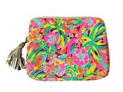 Lilly Pultizer iPad Case Multicolor Vibrant Tropical Floral Print Case Clutch