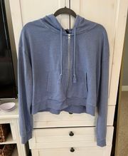 Light Blue Light Weight Hoodie. Dots Like A Medium