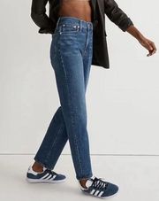 Madewell The Perfect Fall Jeans with a Raw Hem