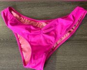 Victoria’s Secret Small Bottom. Never used. Highlighter pink. Scrunch bottom