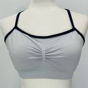 CALIA by Carrie Underwood Stretch Loop Back Sports Bra (Arctic Ice Heather) - M