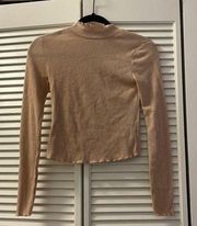 Stradivarius Thin Turtleneck Top