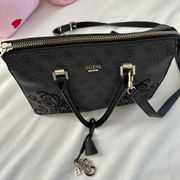 Black Guess Satchel Handbag