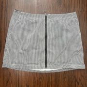 Volcom Houndstooth Mini Skirt