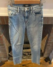 NWOT Hudson Jeans Holly Straight Light Wash Never Worn High Waist size 25