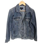 Lucky Brand The Tomboy Trucker Denim Jacket Size XL