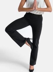 Yoga Dress Pants Black Medium Petite