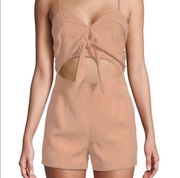 On The Go Tie-Front Romper