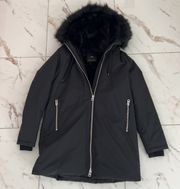 Fur Puffer Coat