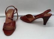 Vintage Deadstock Made in Italy for Lord & Taylor Ankle Strap Pumps 6.5 NARROW