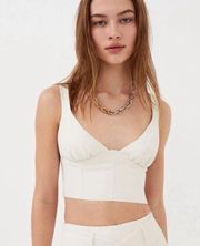 For Love and Lemons Natasha Crop Top