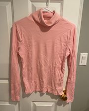 Pink Turtle Neck Sweater 
