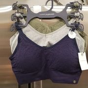 💕LUCKY BRAND💕 Seamless Comfort Bras (3 Pack)