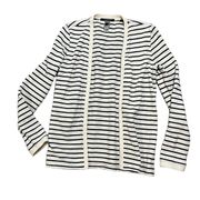 Scotch & Soda Maison Scotch Women’s Striped Open Cardigan Sweater Cotton Size M