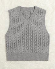 Gray Sweater Vest