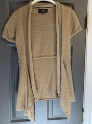 Brown Short sleeve sweater