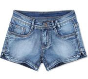 Demon & Hunter 601 Series Slim Cut Factory Faded Stretch Denim Jeans Shorts M