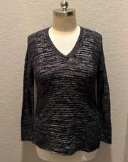 Ellen Tracy | Charcoal Long Sleeved Knit Sweater Tunic