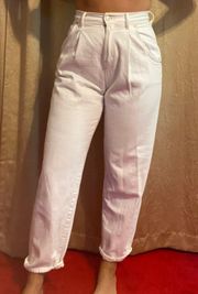 Pull And Bear White Jeans