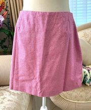 ASOS The Frolic Glitter Mini Skirt in Pink Barbie