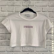 Gymshark White Crop Top | Size: Small