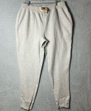 Champion  Pants Womens 2XL Gray Fleece Drawstring Reverse Weave Jogger Pant NEW