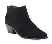 Joie Barlow Suede Ankle Boots in Black Size EU37, Retail $325