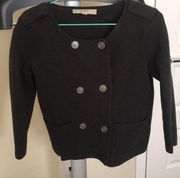 LIKE NEW Ann Taylor Loft navy blue jacket, XS