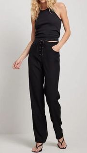 NWT! NA-KD Lace-Up Front Detail Pants