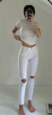 The Stunner Ankle Skinny Jeans in Stayin’ Cool Size 26 Retail $195