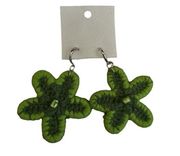 NWT Free People Dahlia crochet flower earrings