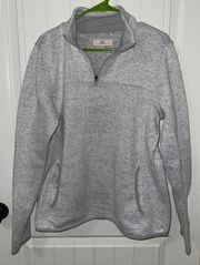 Gray Half Zip