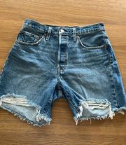 501 High-Rise Denim Shorts