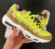 Nike New NIKEiD Air Max 95 By You Checkerboard Volt Brown