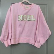 Judith March Pink Noel Sweatshirt