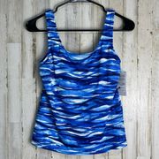 L.L. Bean Shaping Swimwear Top Size 4 NWT