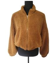 Jacket Favlux Teddy Brown