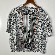 Jane + Delancey Casual Button Down Top Size Xlarge