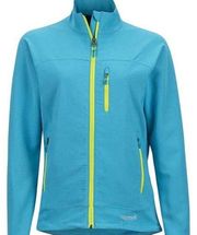 Womens Tempo M3 Soft Shell Lightweight Jacket Coat Sea Blue Large NWT